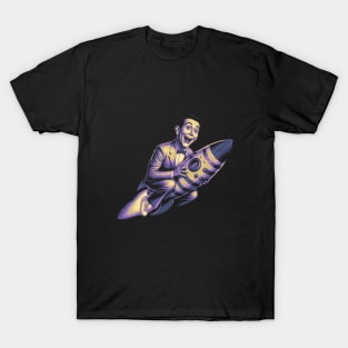 Funny Peewee Herman Rocket T-Shirt